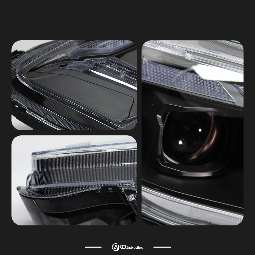 AKD نموذج سيارة لميتسوبيشي لانسر المصباح 2008-2019 لانسر EX LED المصباح LED DRL Hid زينون رئيس مصباح اكسسوارات السيارات