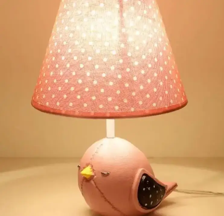 

Nordic Children's Room Bedroom Chandelier Boy Girl Cartoon led ceiling chandelier card love little elephant garden light