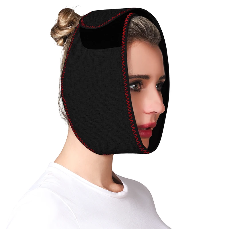 

Грелка для челюсти, 3 уровня нагрева, 3 настройки таймера, обертка с подогревом, регулируемый ремень, комфорт для лица, расслабление челюсти, ежедневный теплый компресс