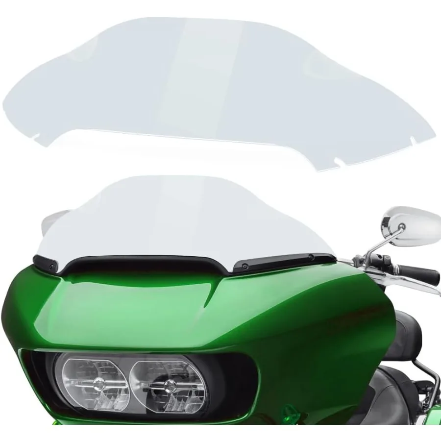 

8-волновый ветровой сплиттер для лобового стекла для моделей Harley Davidson Touring Road Glide FLTR 20152023 улучшает комфорт водителя a