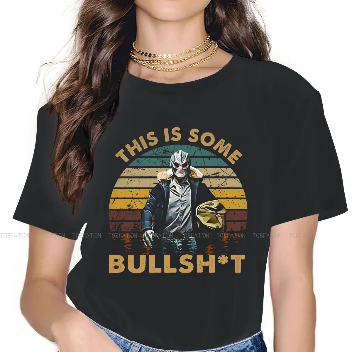 Vintage Design This Is Some Bullsht Newest TShirts Resident Alien Alan Wray Tudyk Woman Fabric 4XL T Shirt O Neck Oversized