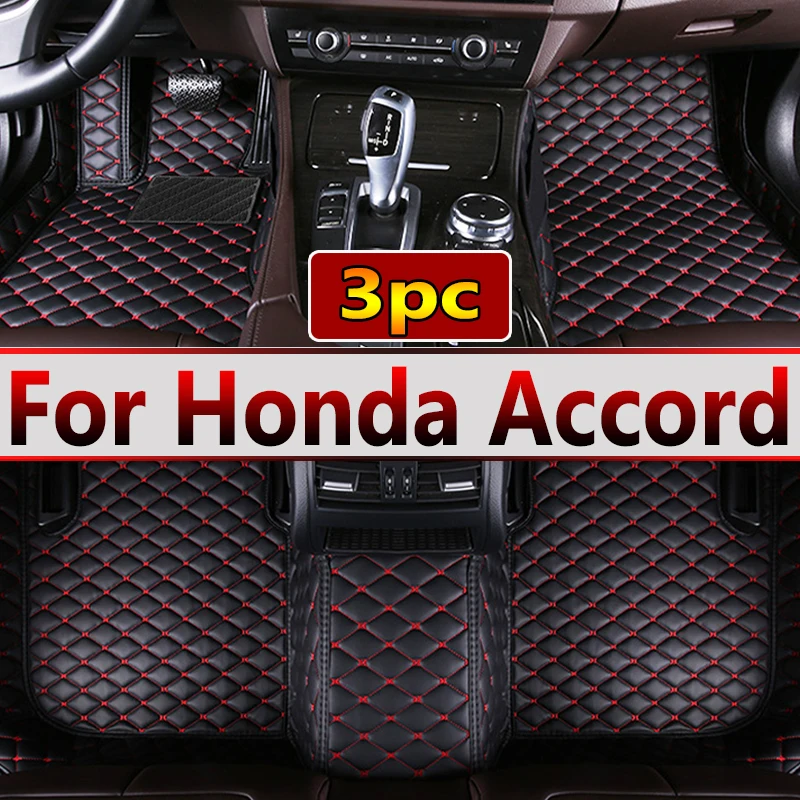 

Car Floor Mats For Honda Accord（10th GEN. Non-hybrid）2018-2021 2019 Custom Auto Foot Pads Automobile Carpet Cover accessories