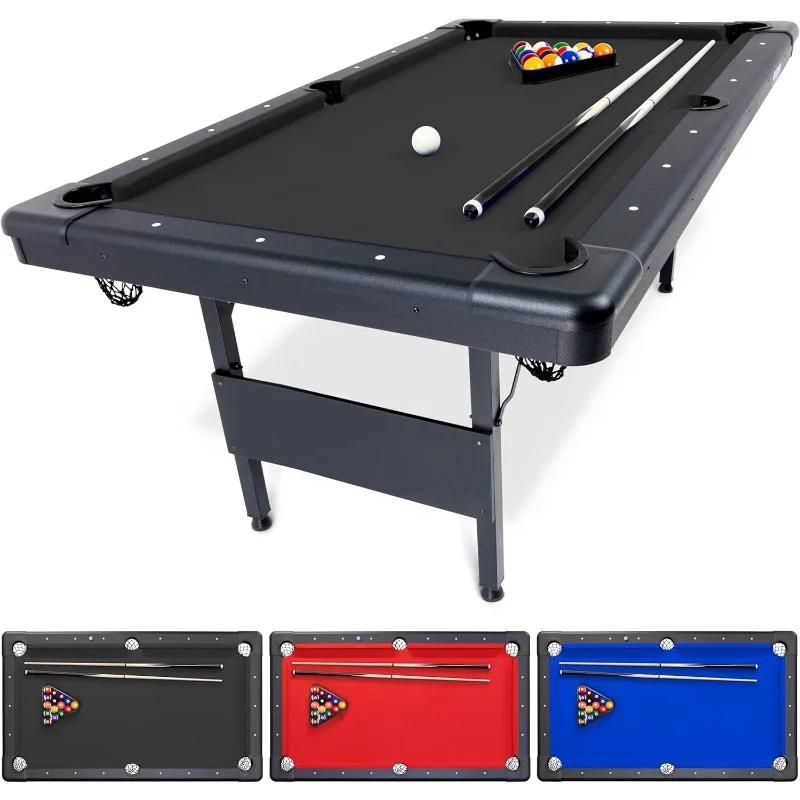 Billiards Table - Portable Pool Table - Includes Full Set of Balls