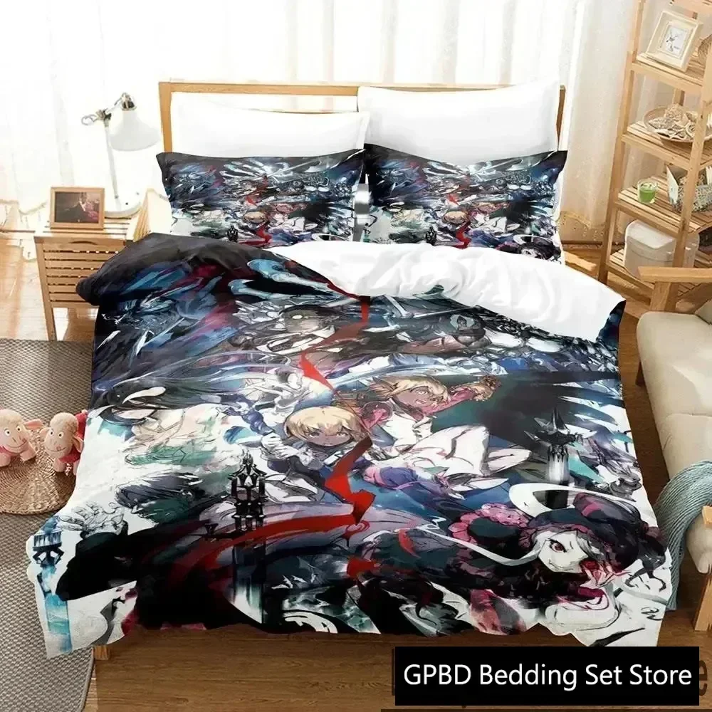 

Luxury New 3D Print Anime OVERLORD Bedding Set Duvet Cover Bed Set Quilt Cover Pillowcase king Queen Size Boys Adult Bedding Set