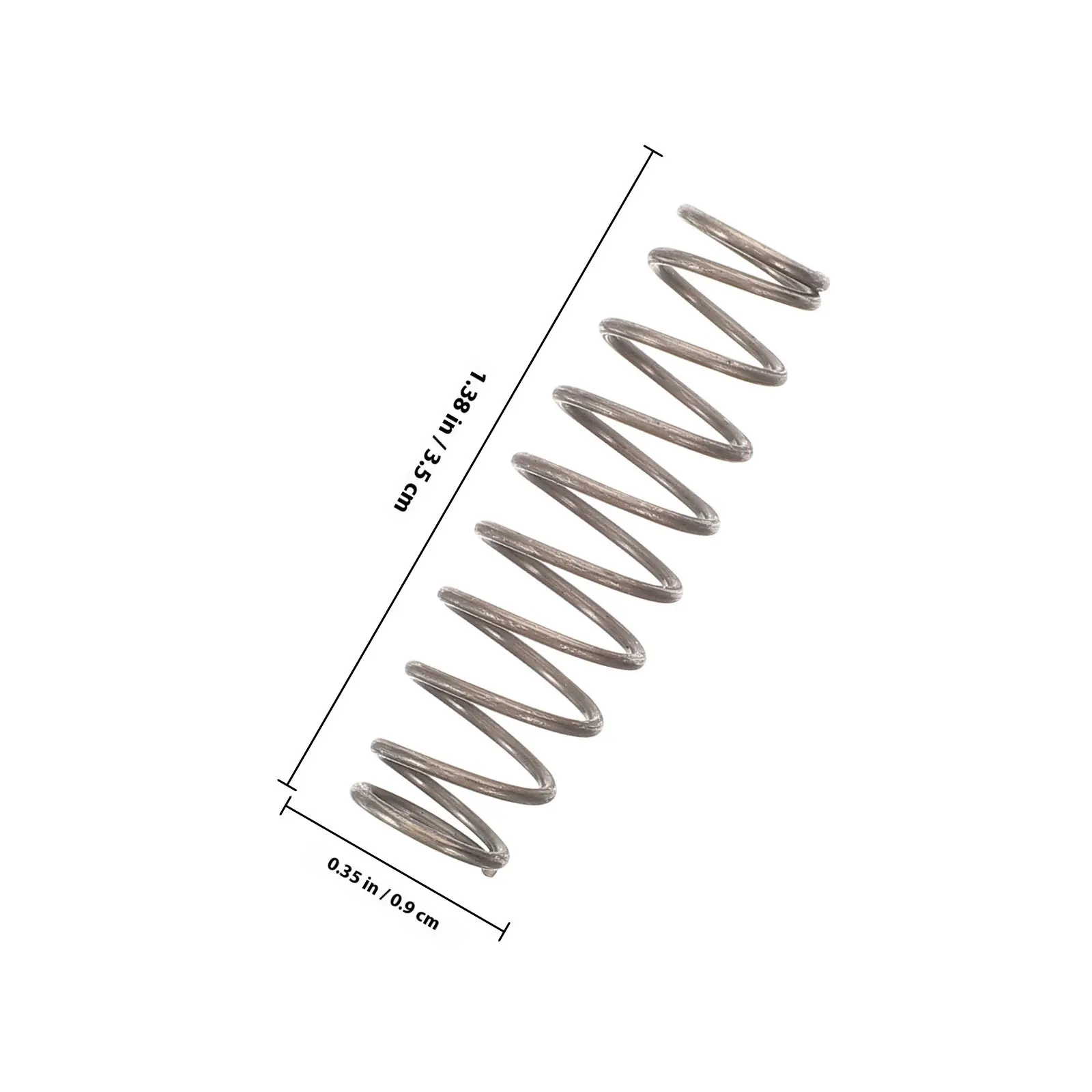 10Pcs Premium Stainless Steel Pruner Spring Replacement for Hand Pruners Garden Shears Precision Pruning Shears Spring Parts