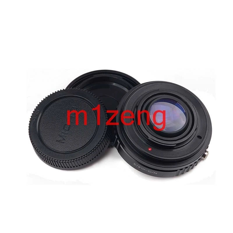AI(G)-m43 Focal Reducer Speed Booster adapter UNTUK nikon G AI D F lensa Ke panasonic m4/3 GF6 gh5 gh4 EM5 EM1 em10 E-PL5 kamera