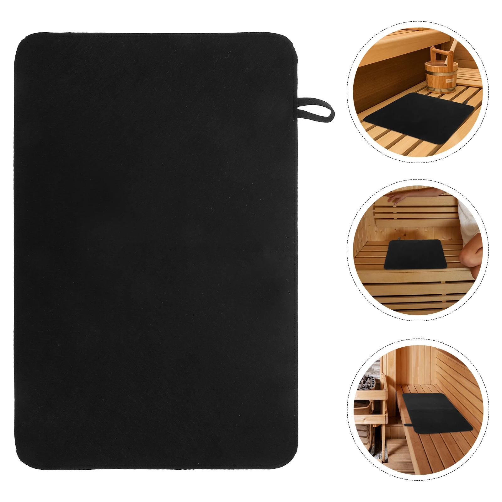 

Thickened Felt Cushion Indoor Heat Insulation Waterproof Sauna Mat Floor Seat Protector Durable Bath Accessories for Home Office