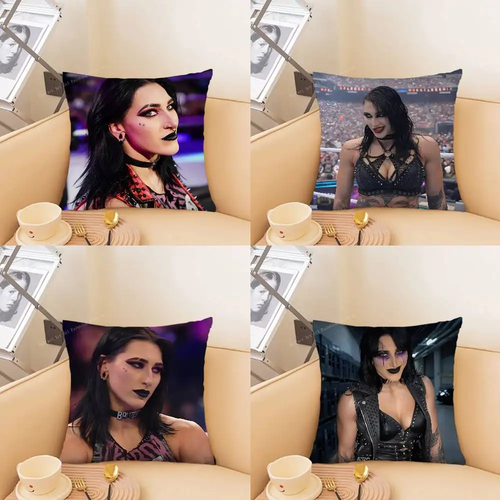1pc Famous R-RheaS R-Ripley Pillow Case Fashion Square Pillowcase Bedroom Sofa Room Ins Decoration Leisure
