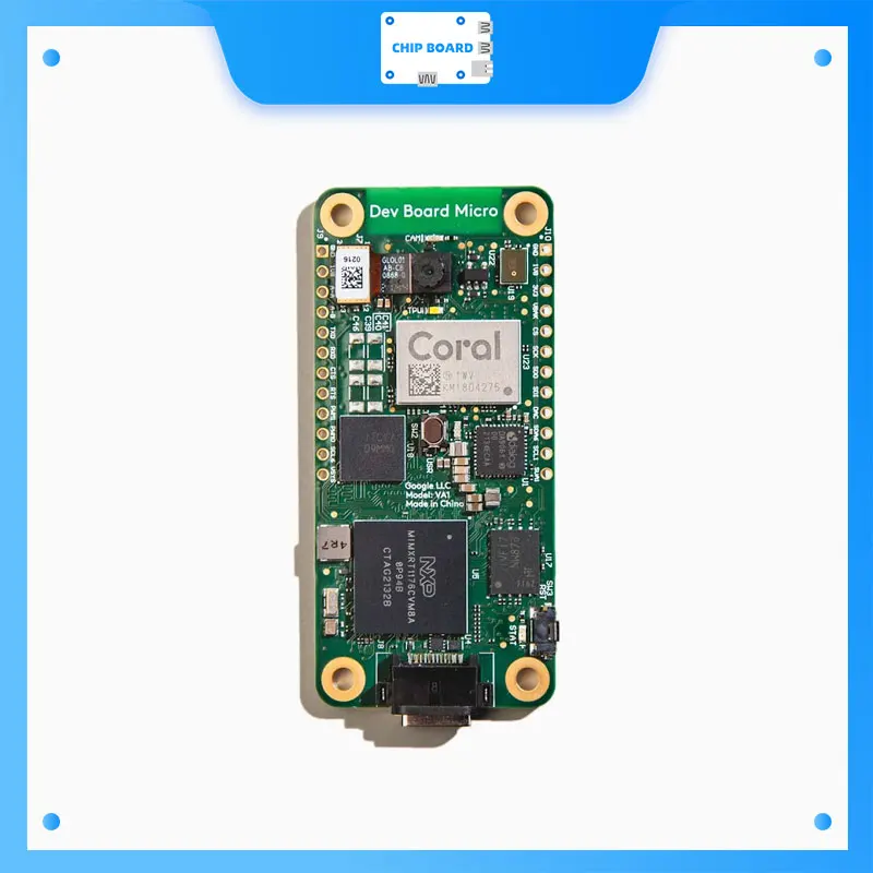 Dev Board Micro - Coral Edge TPU Board w/Camera & Mic for AI Prototyping