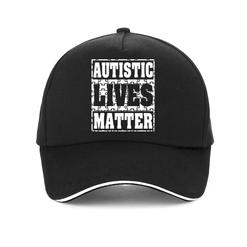 

Funny Autistic Lives Matter Unisex hat Autism Awareness baseball cap Graphic Print men Women outdoors sun Snapback hat gorras