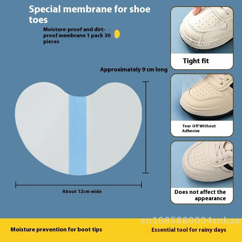 15/45 Pairs Transparent Waterproof Shoe Covers Invisible Toe Protector - Disposable Rain & Mud Guards for Sneakers Outdoor