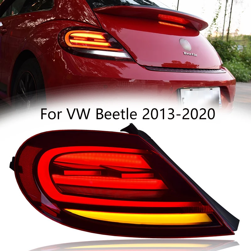 

Стайлинг автомобиля светодиодный задний фонарь для Volkswagen VW Beetle 2013 2014 2015-2020 задний фонарь DRL задний указатель поворота автомобильные аксессуары