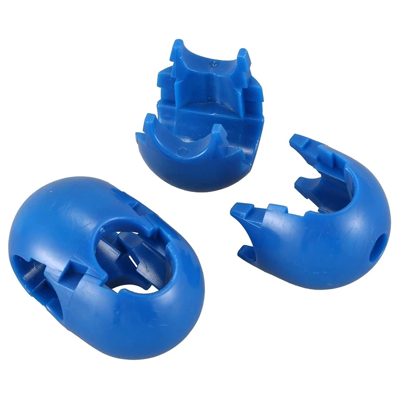 

A56XQ 20Pcs Climbing Rope Net 16mm Plastic Connector Net Buckle Climbing Accessories for Outdoor Swing Climbing Rope Parts