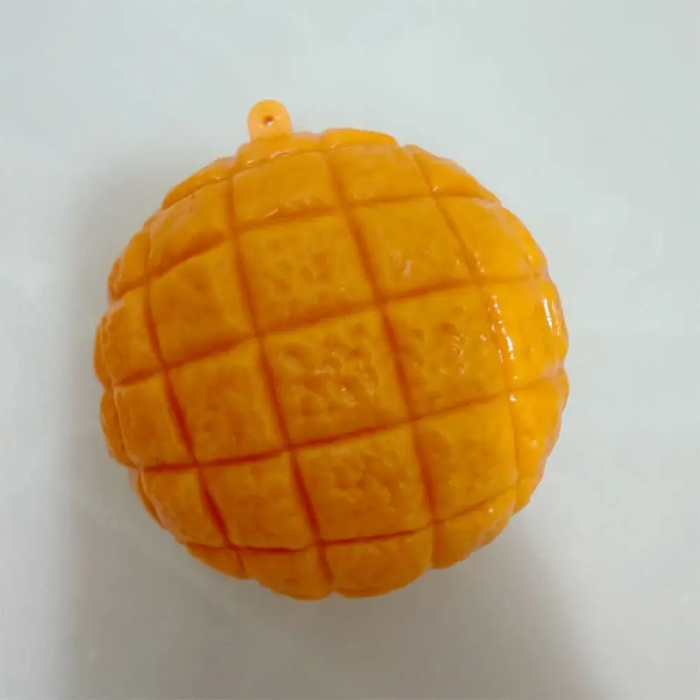 Pineapple Bun DIY Empty Ball Skin Soft TPR Slow Rebound DIY Pressure Ball Kit With Lid Fillable Handmade Ball Skin