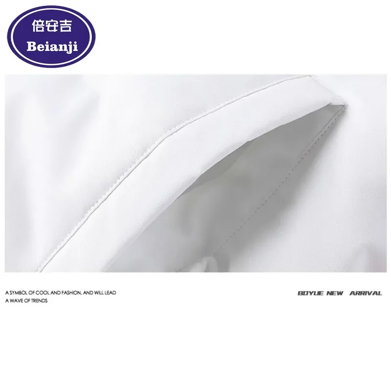 New design Cotton-padded men's small fresh gradient color thickened winter warm couple bread jacket parka hombre coat for men