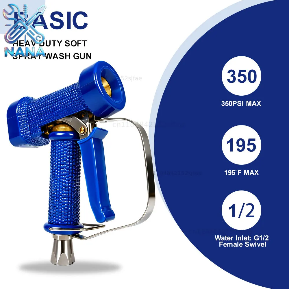 Home garden irrigation sprinkler 25Bar High pressure farm power car wash Brass car wash nozzle Shower nozzle accessories