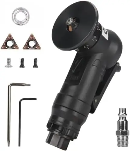 

SI FANG Portable Pneumatic Chamfer Tool – Lightweight Air Beveler with Carbide Blades