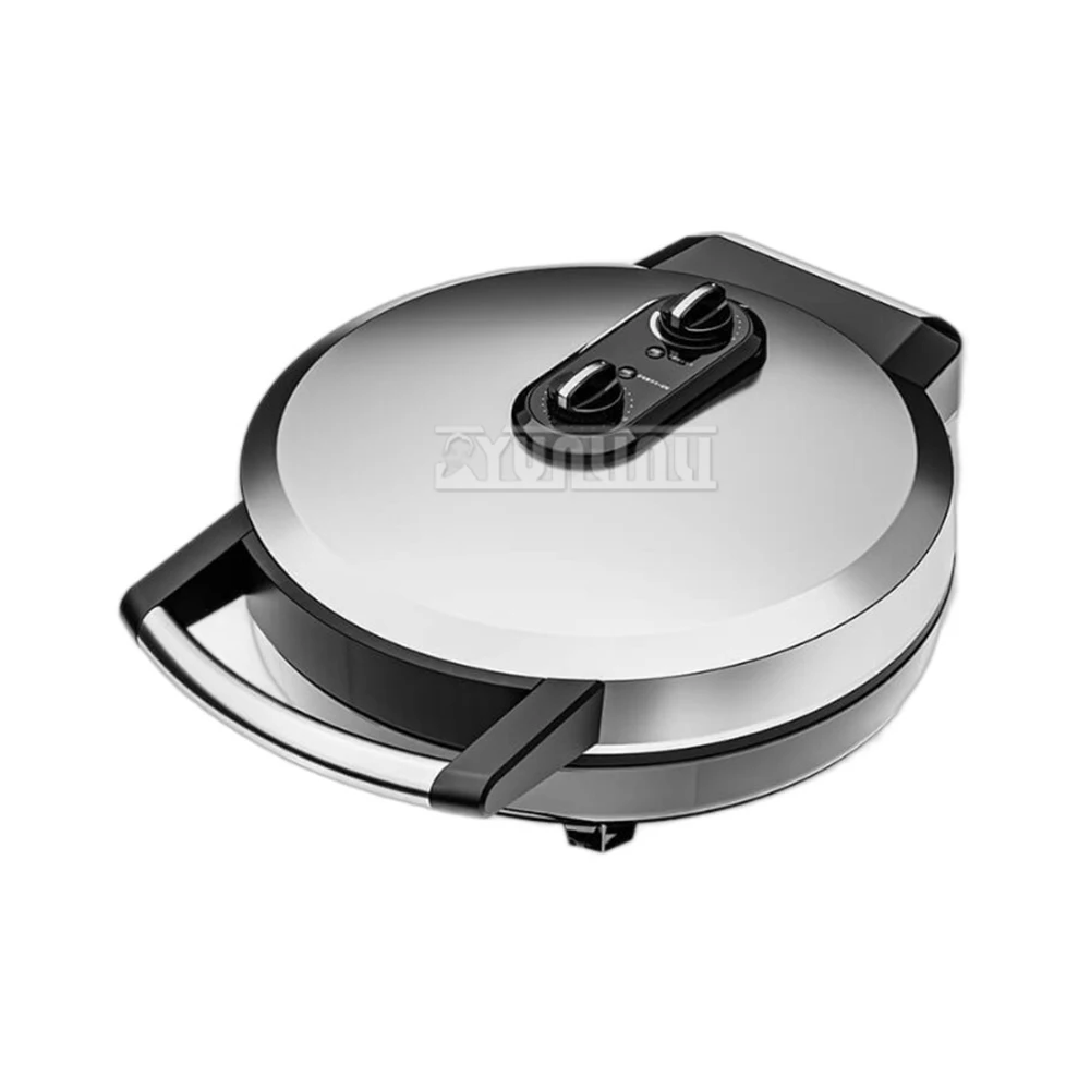 Doppelseitige Grill-Backform aus Edelstahl mit Temperaturregelung, Heizung, Pfannkuchenmaschine