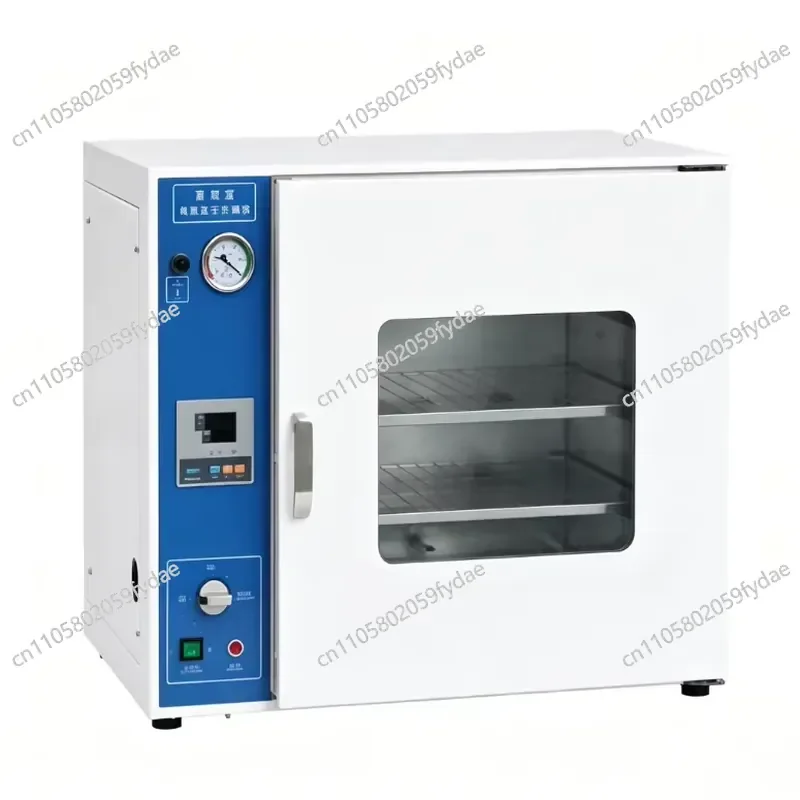 Intelligent Vacuum Drying Oven Series, Digital Display Timer 1C Temperature Resolution 133Pa Vacuum Stainless Steel Heating