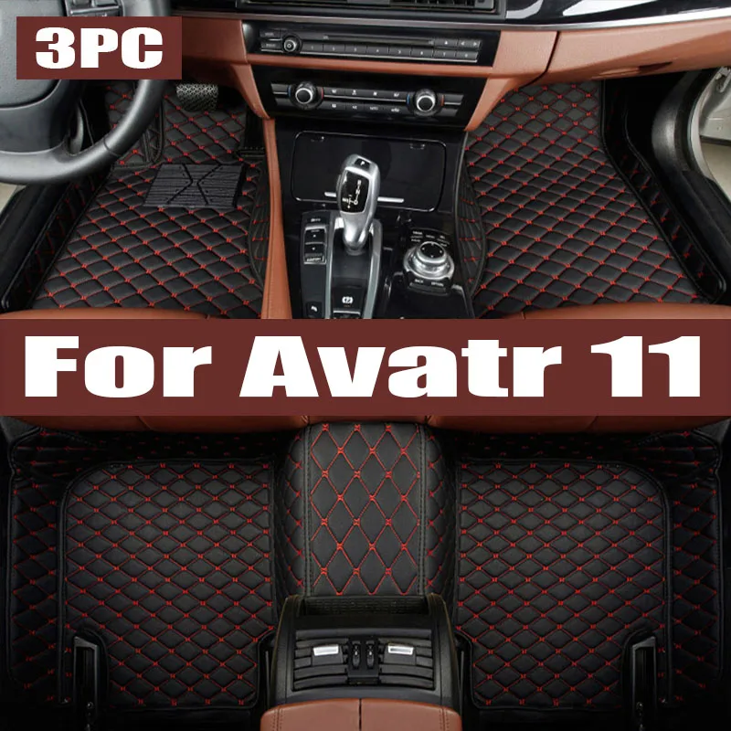 

Car Trunk Storage Pad for Avatr 11 2022 2023 2024 2025 E11 Floor Mats Upholstered Waterproof Protect TPE Carpet Tray trunk mat