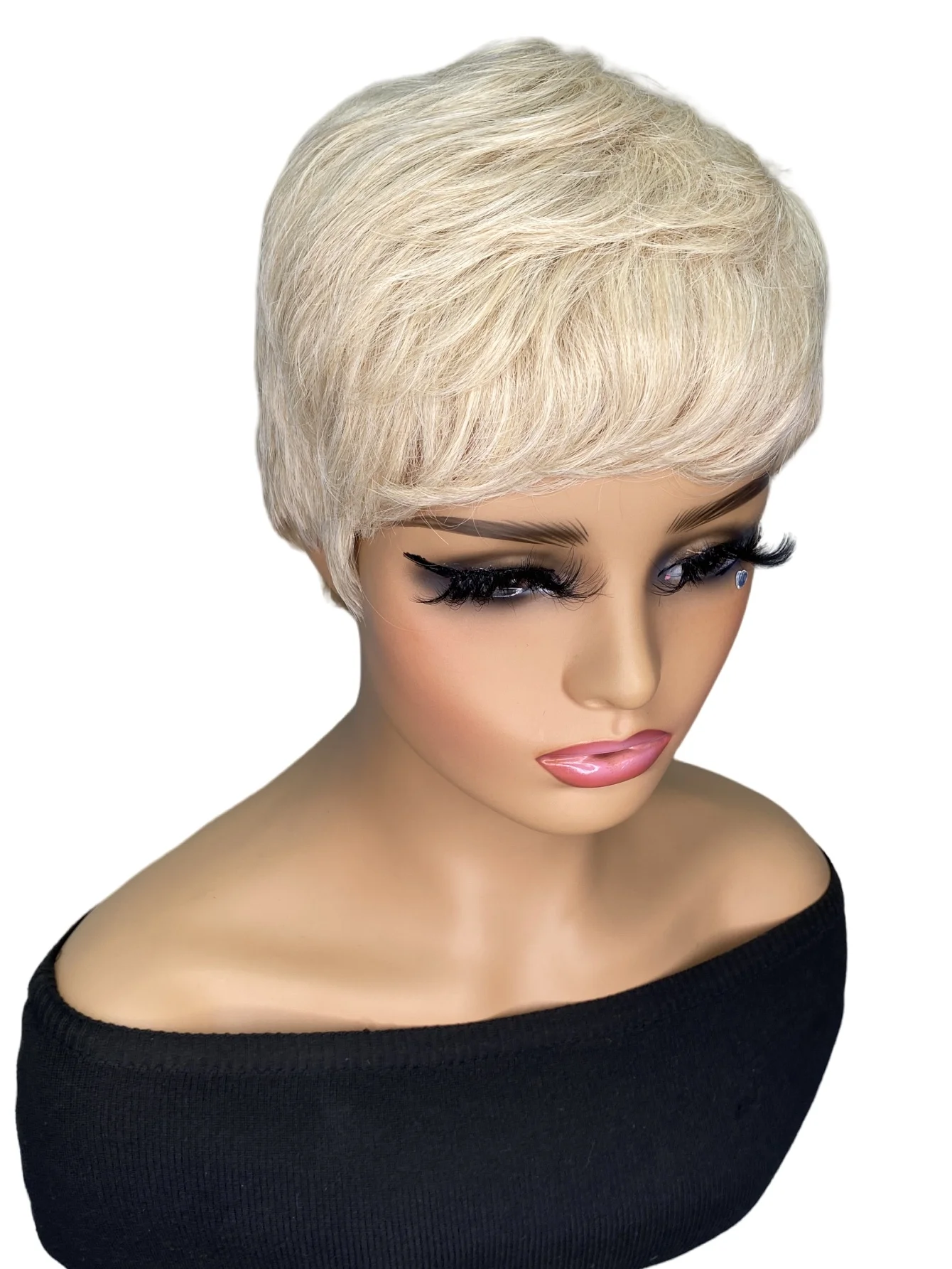 Short Pixie Cut Hair Wig Short Hairstyles Synthetic Wigs For Women Wigs Heat Resistant Women\'s Wig