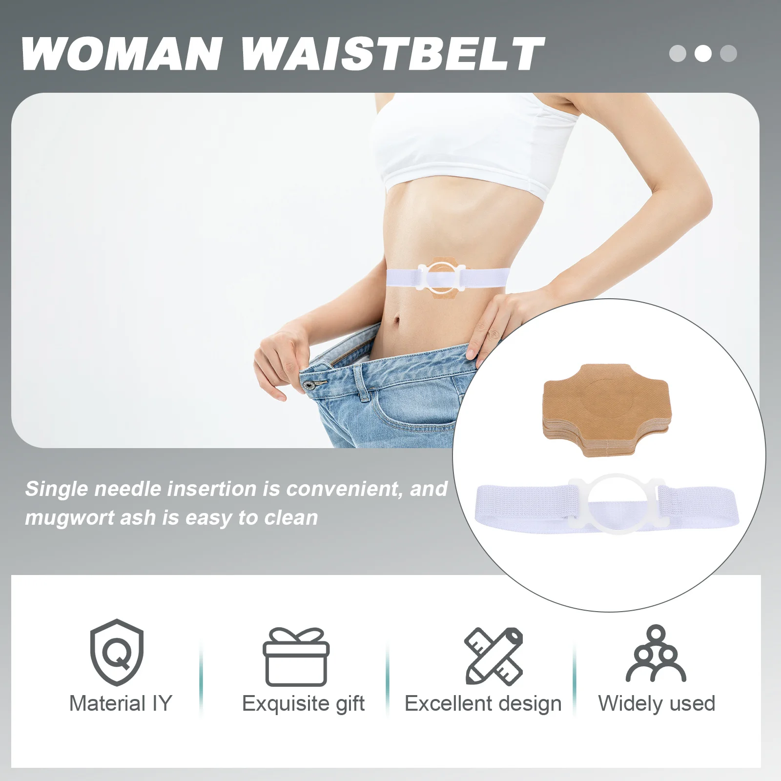 

1 комплект, бытовая коробка для прижигания, тонкая работа, эластичная лента, практичный прочный инструмент для лечения мокса, полыни для пупка, живота