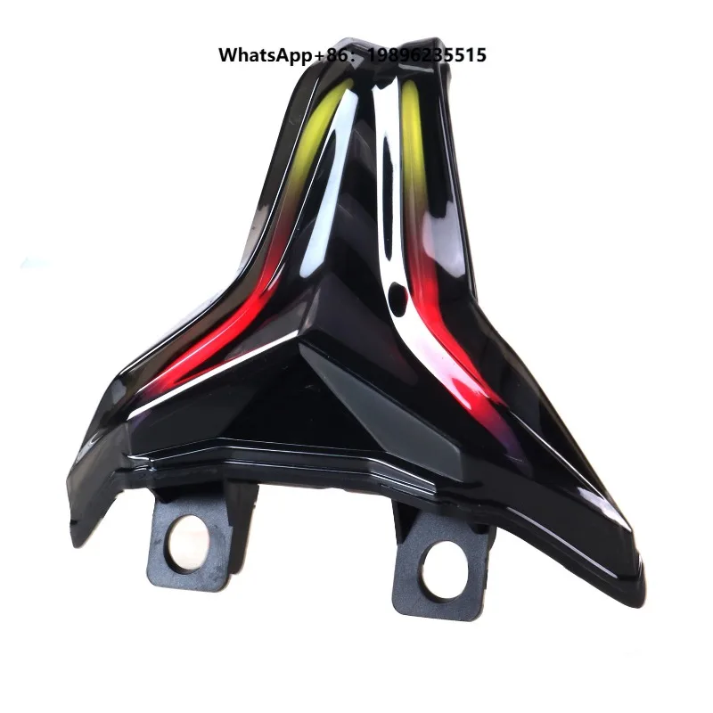 For  ZX4R/ZX6R/ZX10R/NINJA400 Modified Rear Tail Light with Dynamic Color Changing Turn Signals