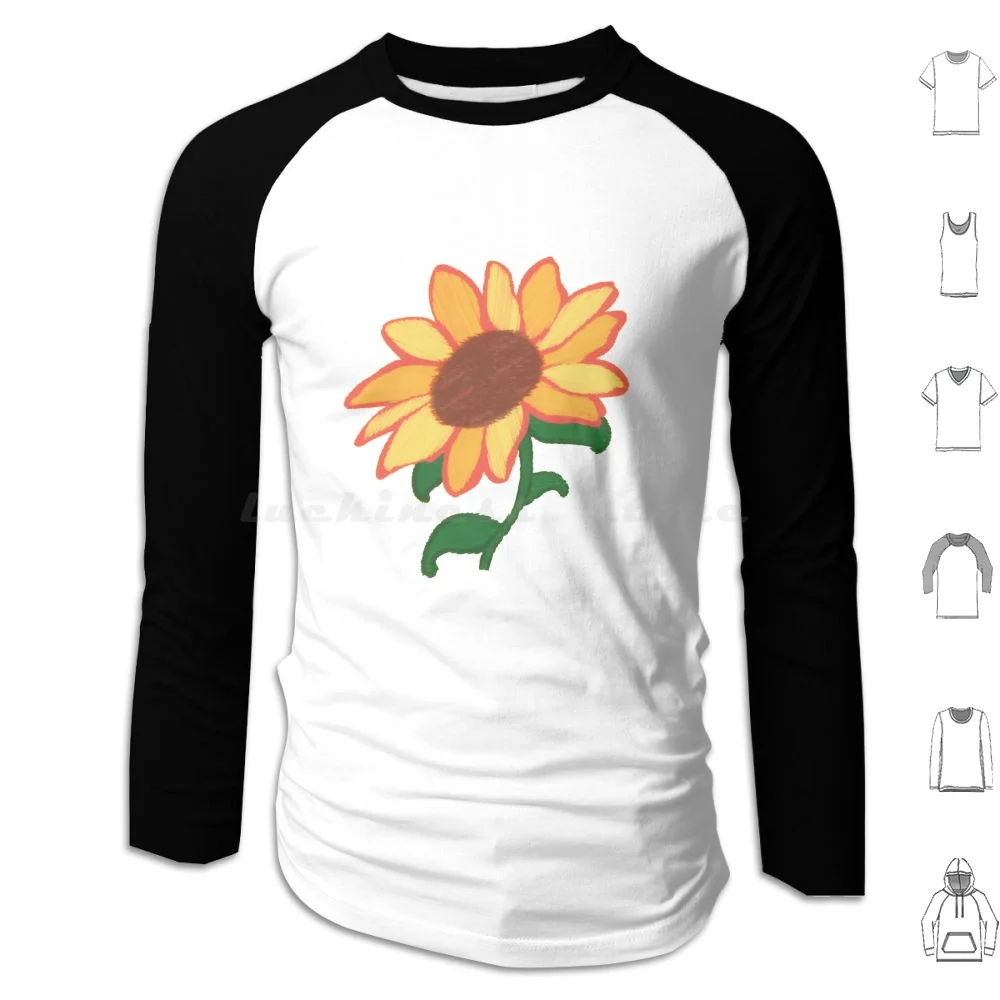 Flower ( Wonder Egg Priority ) Hoodie cotton Long Sleeve Anime Anime Anime Wep Wonder Egg Priority Flower Sunflower