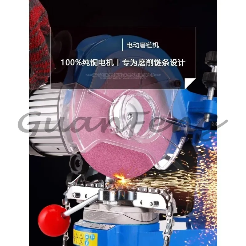 Multi-angle chain saw grinder 3000 rpm, electric chain saw sharpener