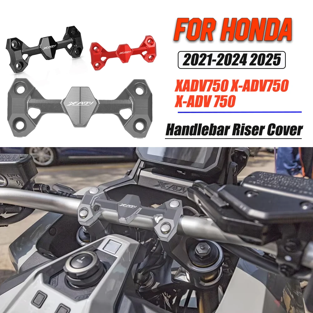 

For Honda XADV750 X-ADV XADV 750 2021 2022 2023 2024 2025 Handlebar Riser Up Back Move Support Bar Handle Riser Mounting Clamp