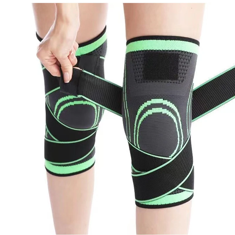 Sports Knee Pads Straps Compression Sports Fitness Knee Pads Men And Women Running Mountaineering Nylon Sports Knee Pads