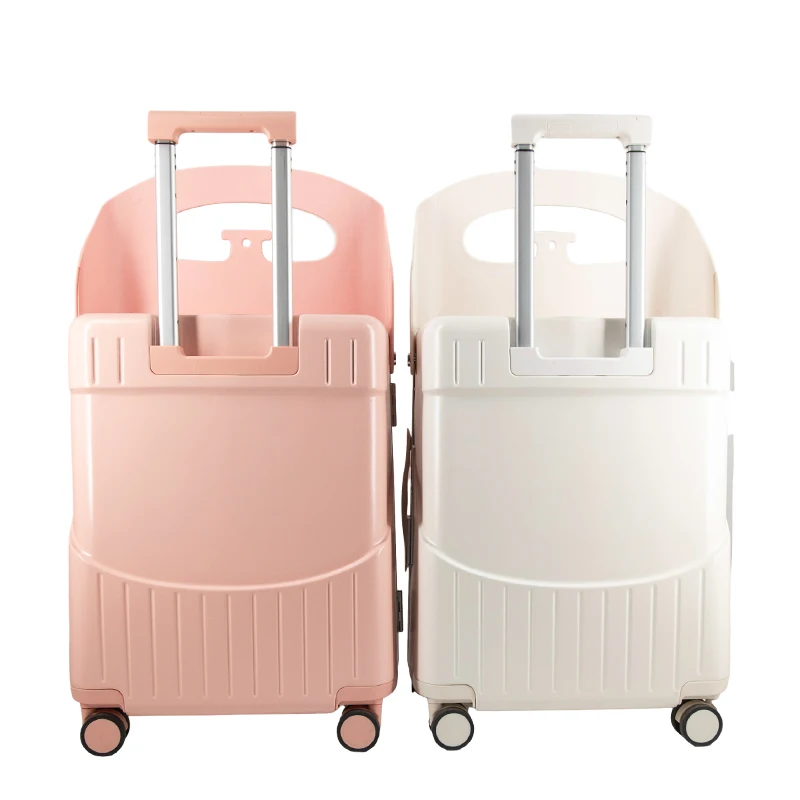 Multi-Functional Carry-on Luggage with Baby Chair Mother Luggage in Luggage Compartment