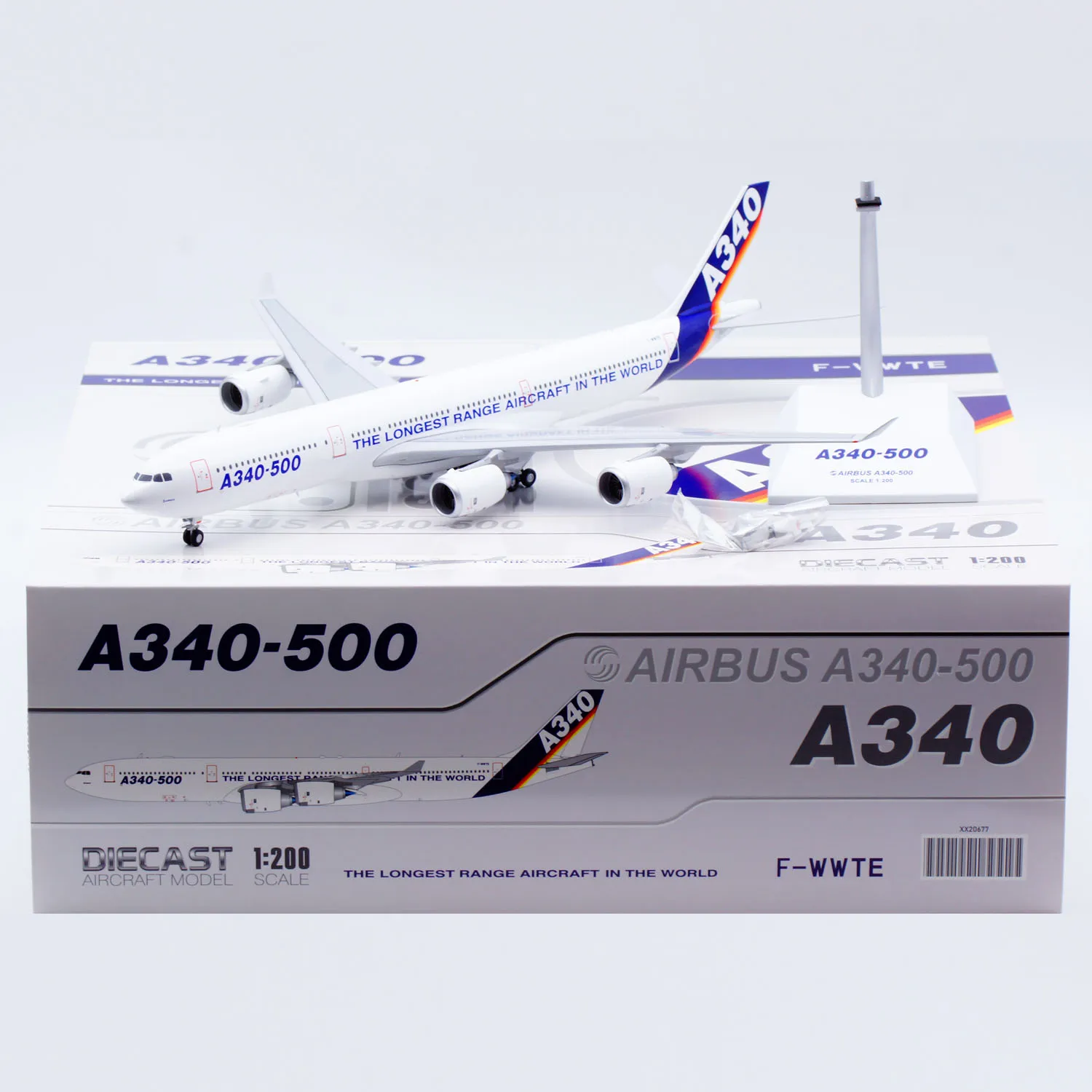 XX20677 Alloy Collectible Plane Gift JC Wings 1:200 Airbus 