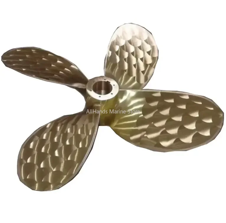 Customizable 3-7 Blades Marine Propeller Bronze And Stainless Steel Available Bronze Propeller Ship Propeller