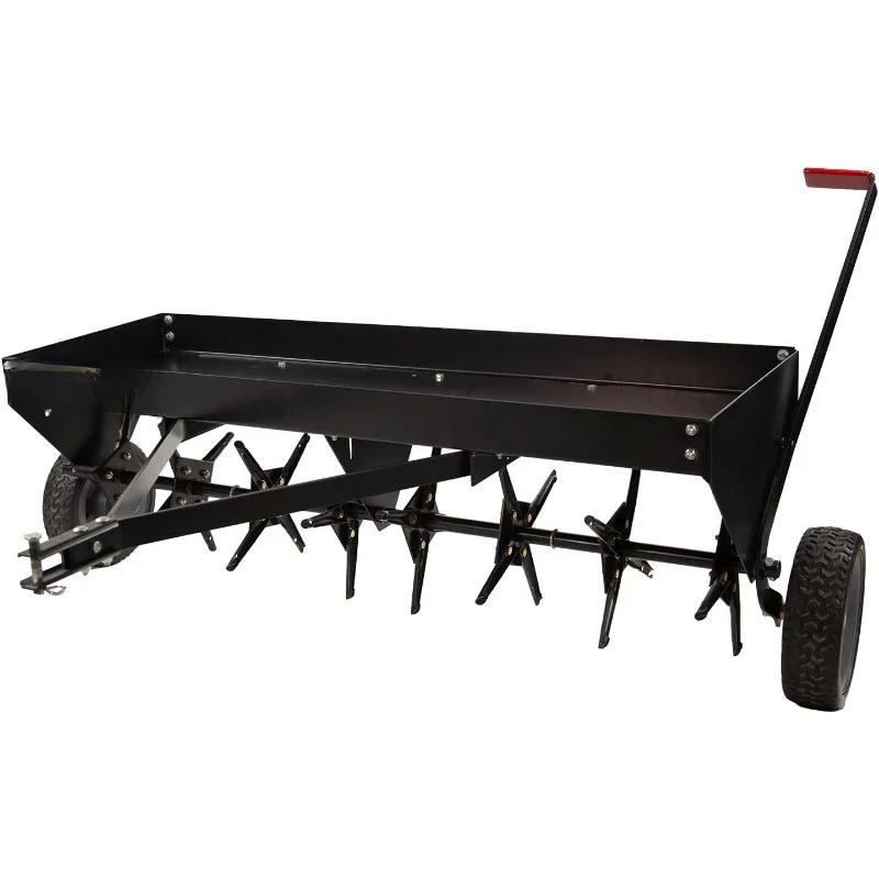 

PA-482BH-A Tow Behind Plug Aerator with Universal Hitch, 48", Hammered Black