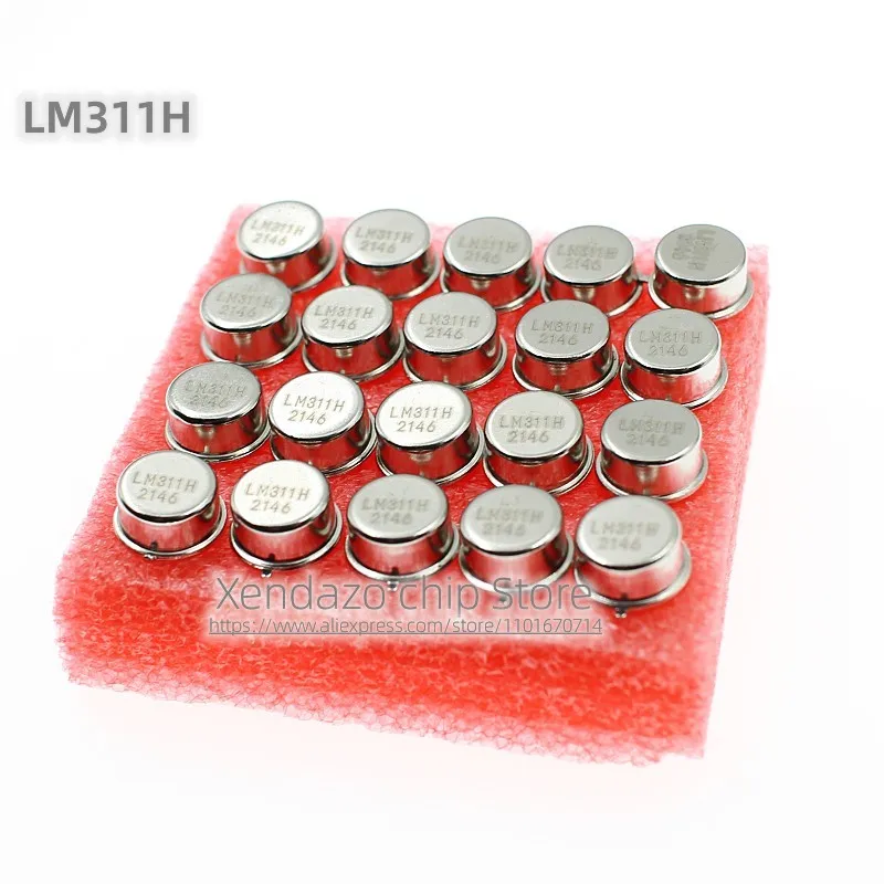 5pcs/lot LM311H LM311 Gold Seal CAN-8 package Original genuine Comparator chip