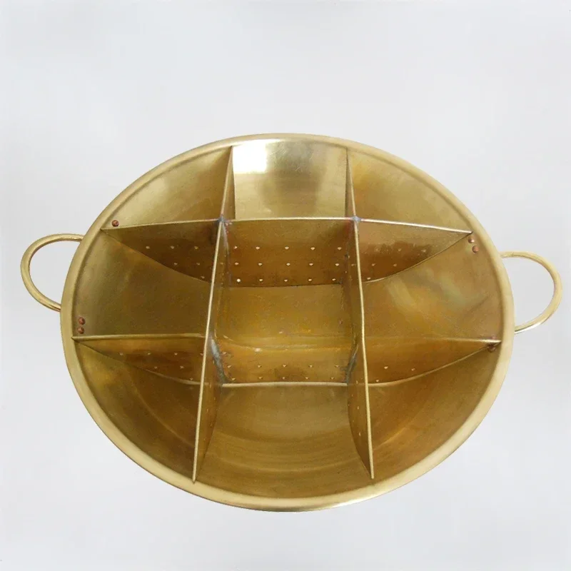 ガススパイシー四川スパイシー鍋成都鍋古いストーブ純銅ガス九宮殿グリッド銅肥厚