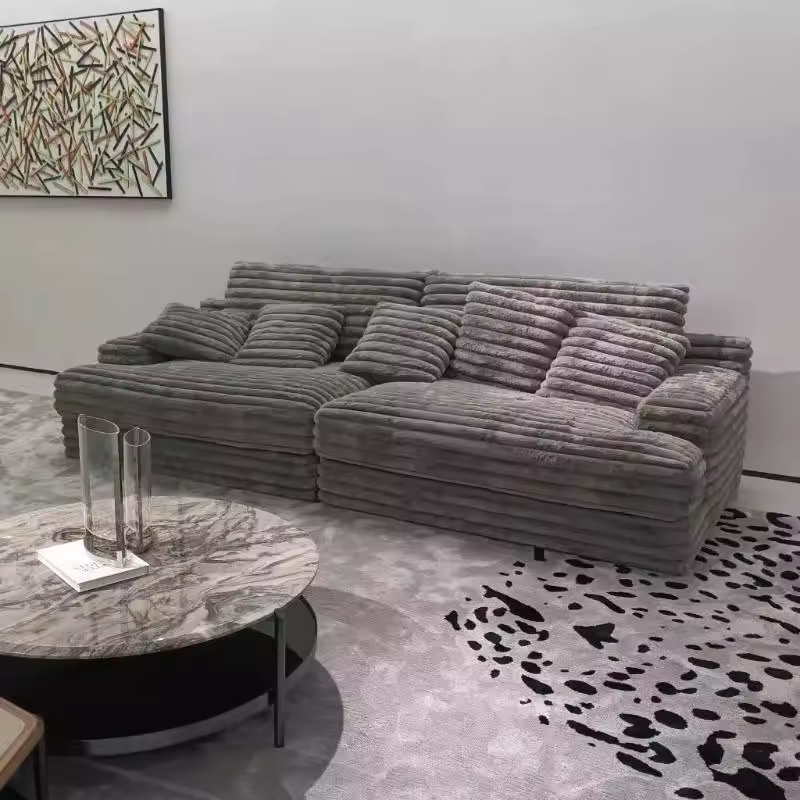 Design Filler Living Room Sofas European Beige Luxury Floor Compressed Sofas Puffs Recliner Modern Divani Soggiorno Furniture - AliExpress 