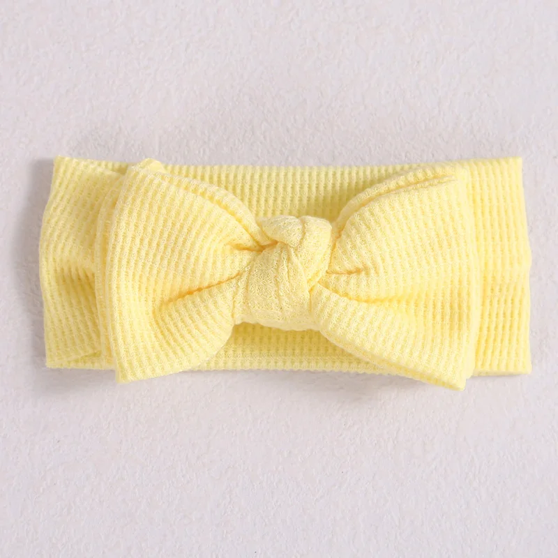 Cute Baby Girl Headbands Soft Elastic Bow Headband Photo Props Hair Accessories for Infant