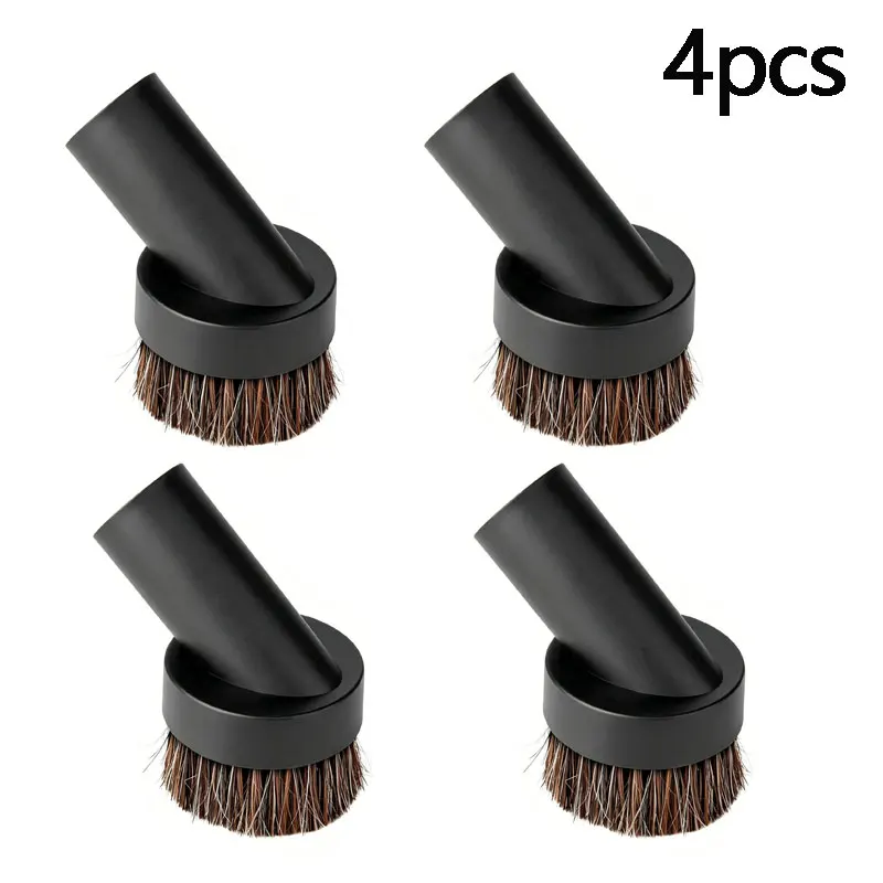 4Pcs 32mm Dust Brush Replacement Parts, Vacuum Cleaner Hose Attachment, Hair Cleaning Brush Household Vacuum Accessories