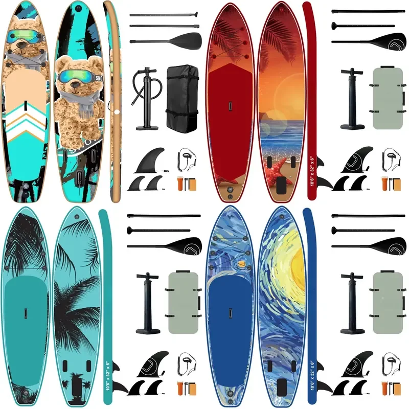 Inflatable Paddle Boards Stand up Paddleboard with Premium SUP Paddle Board Accessories for All Skill Levels