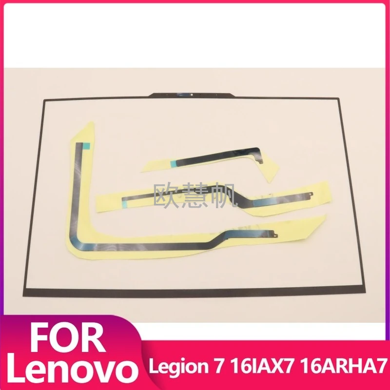 T 5B30S19086 LCD Bezel for Lenovo Legion 7 16IAX7 16ARHA7 Laptop Front Bezel Frame with Tape