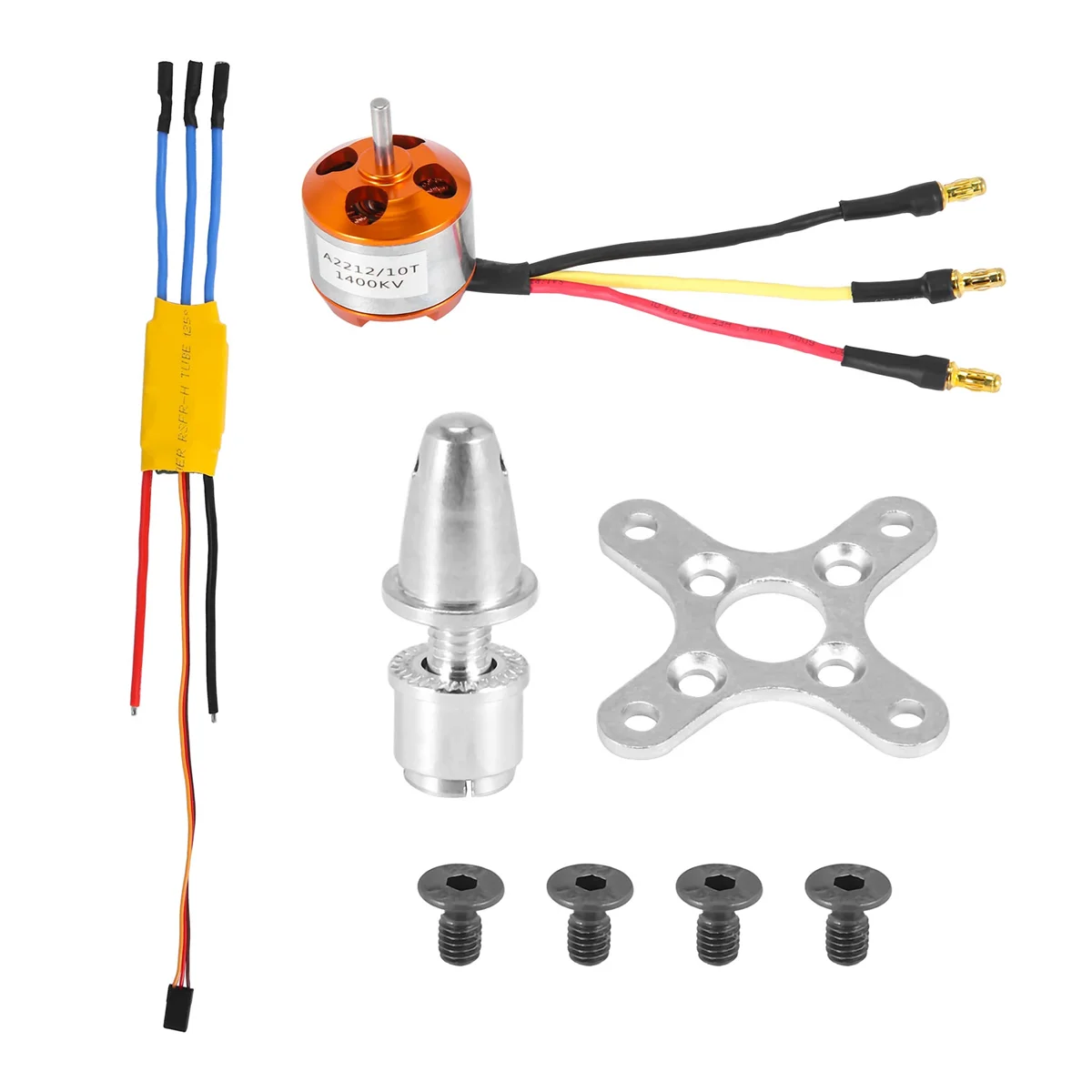 A2212 1400Kv Brushless Outrunner Motor with 30A Brushless ESC Motor Speed Controller ForDrone Rc Quadcopter Multi Copter