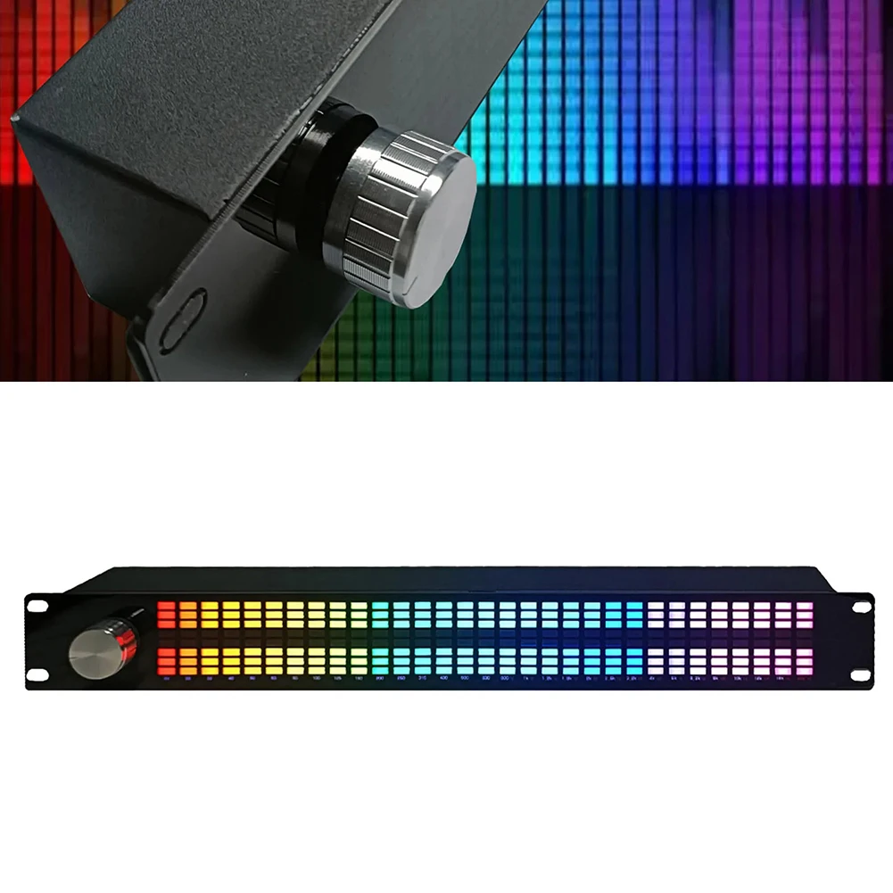 

31 Band Music For Spectrum Display Dual Channel 15 Band Digital Equalizer With Remote For Stage KTV Performance Home Bar Audio P