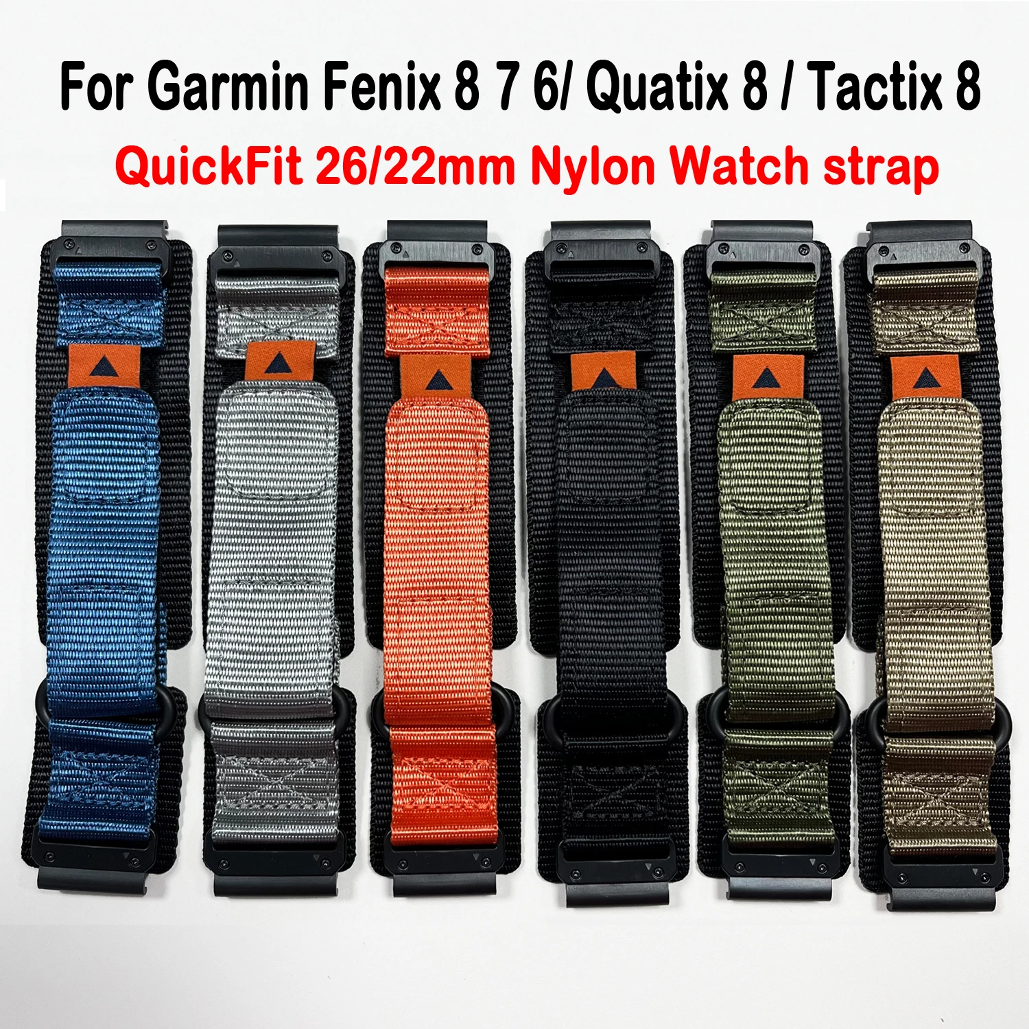 

Outdoor Sports 22/26mm Silicone WatchBand For Garmin Fenix 8 E 8Pro 5 5X 6X 6 7 7X Pro/TACTIX/Mk2 Mk2i G1/Enduro2 3 QuickFitband