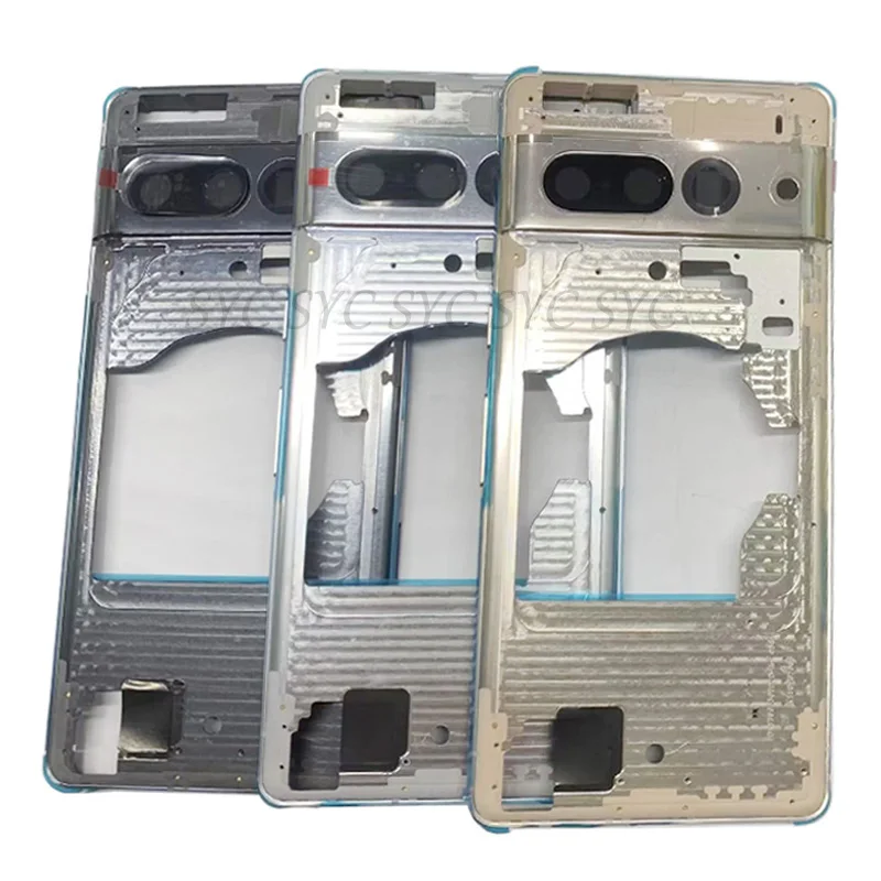 Housing Middle Frame LCD Bezel Plate Panel Chassis For Google Pixel 7 Pro Phone Middle Frame Repair Parts