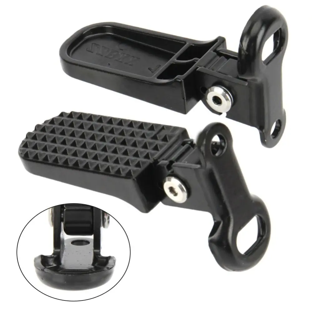

1 Pair Premium Anti-skid Bicycle Rear Pedals Replacement Alloy Mountain Bike Pedals Durable Folding Electric Bicycle Pedals MTB