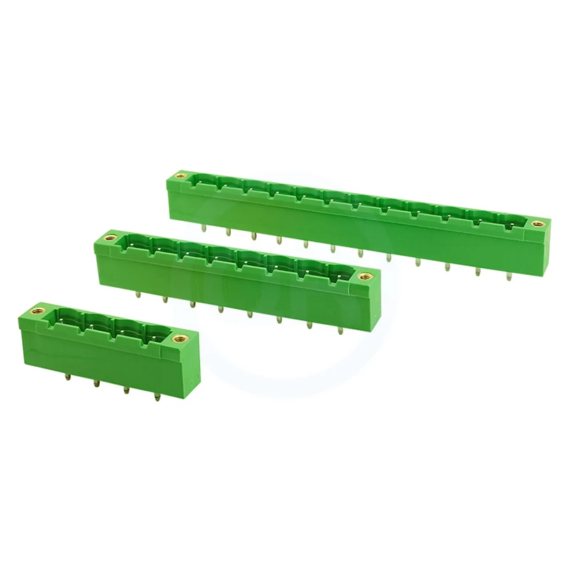 (10 Pieces) KF2EDGVM - 7.62mm Connector Plug-in PCB 7.62 Terminal Block Phoenix Socket GMSTB2.5 Straight Needles 2EDGVM 15EDGVM