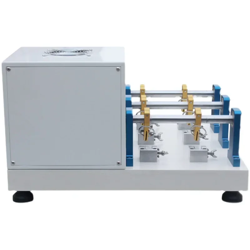 Leather Bending Resistance Testing Machines Leather Fabric Bending Resistance Tester 6 Groups Leather Folding Test Machine