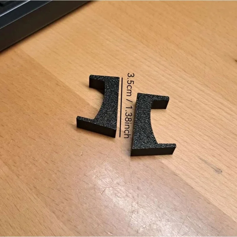 Slim Keyboard Lift Feet Ergonomic Desktop Support Riser Stand for Office Computer Desk Arrangement